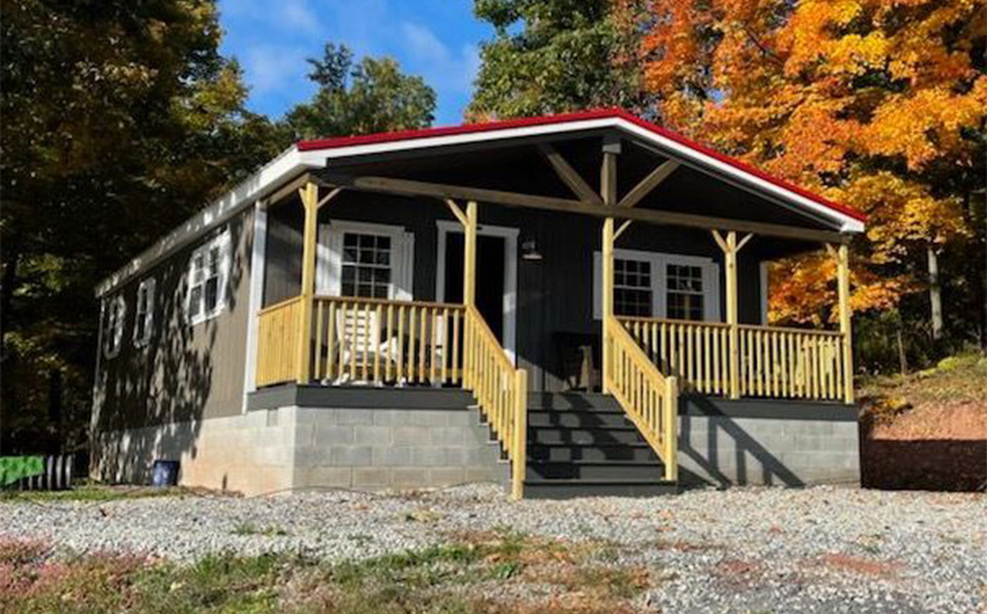 Double-Wide Camping Cabin