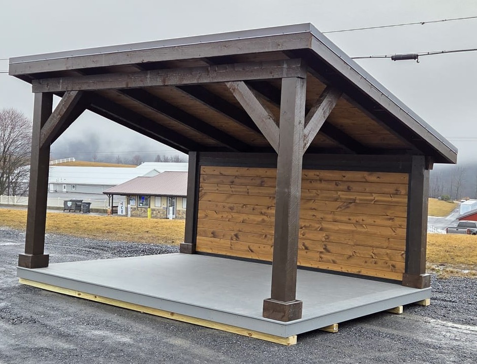 Timber Frame Santa Fe Gazebo   #Z-204